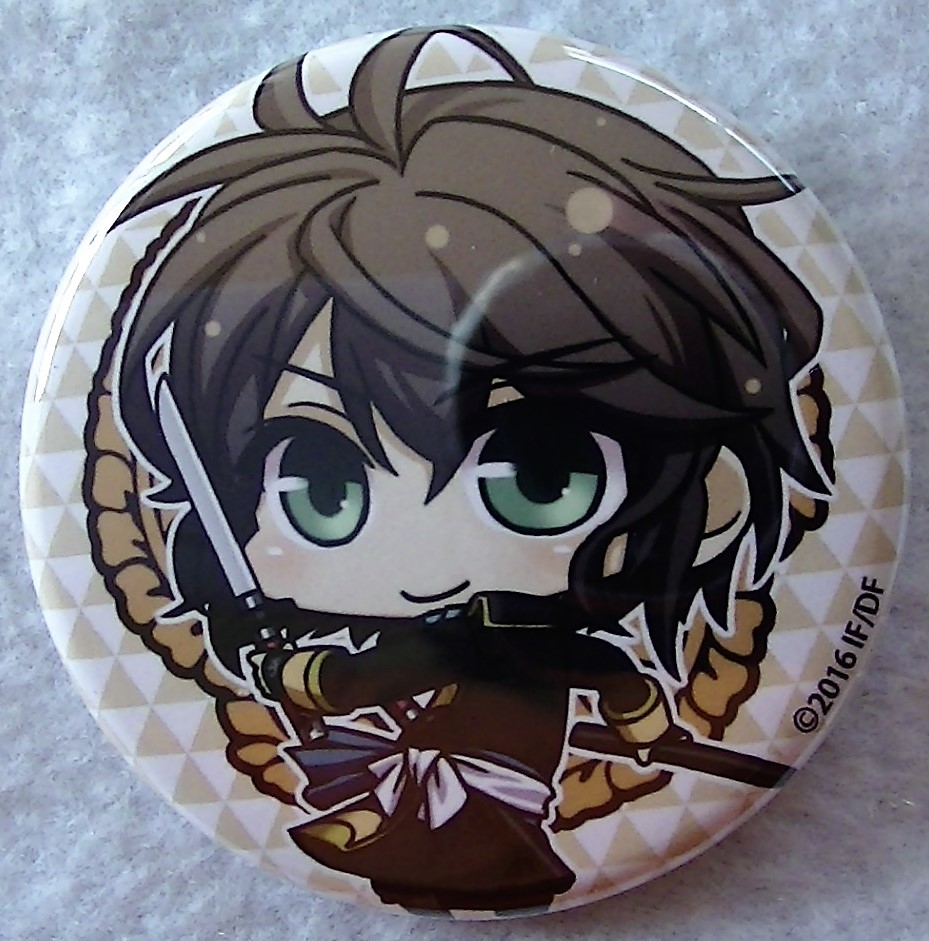 【2025】 薄桜鬼 伊庭八郎 缶バッジ ★ オトメイト 【条件付き送料無料】拍卖