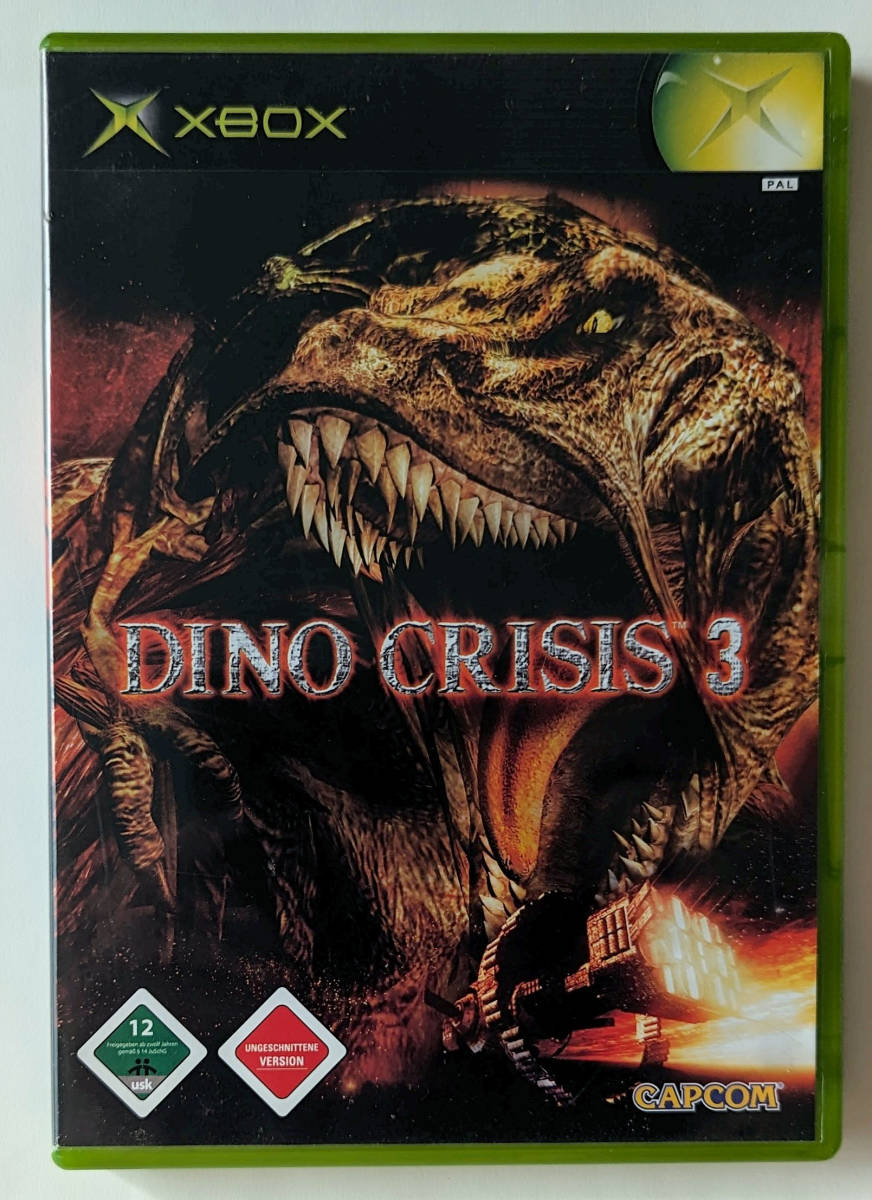 ディノクライシス3 DINO CRISIS 3 GER/EU版 ★ XBOX 拍卖