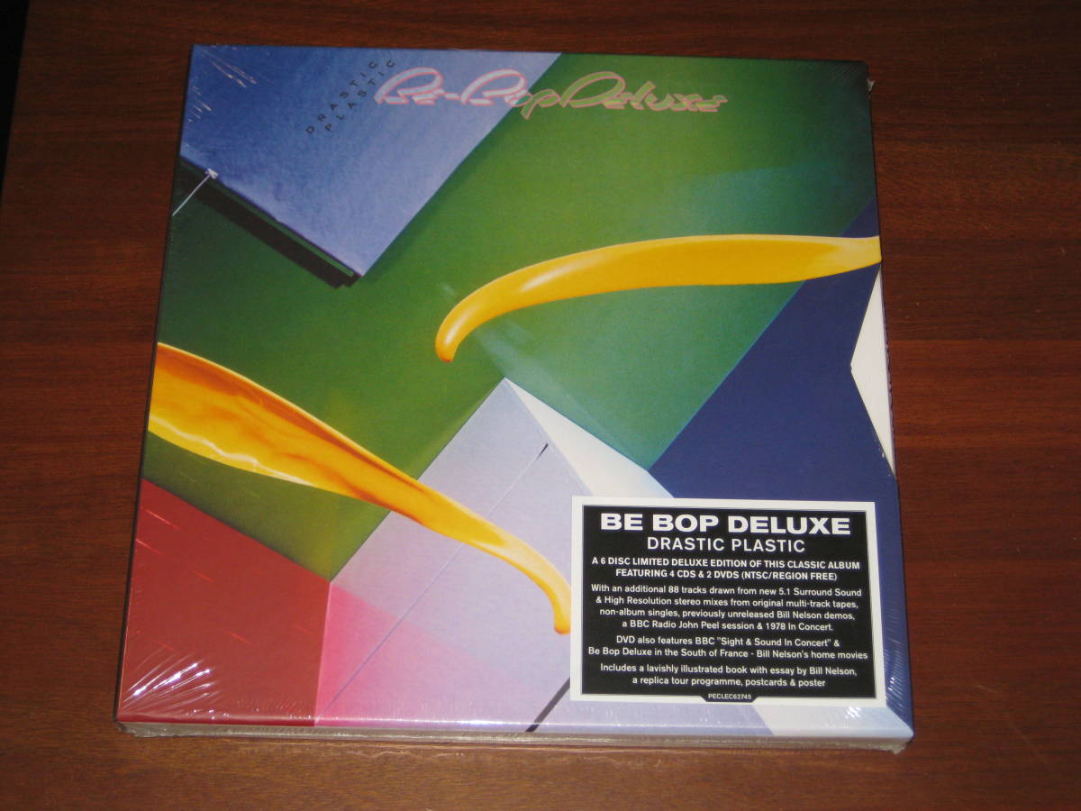 ☆ BE-BOP DELUXE ビー・バップ・デラックス / DRASTIC PLASTIC 2021年発売 4CD + 2DVD 輸入盤拍卖