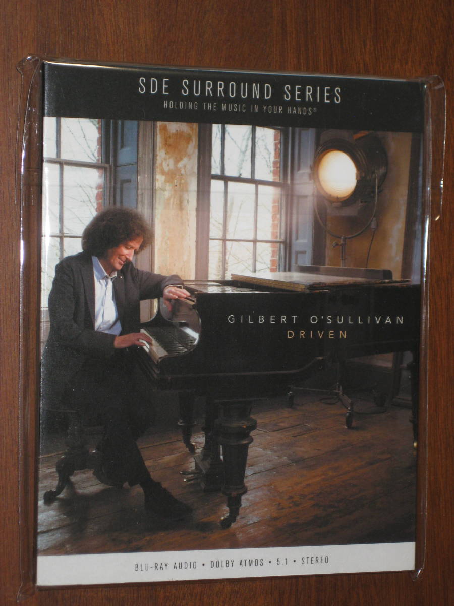 ☆画像追加☆ GILBERT O'SULLIVAN ギルバート・オサリバン/ DRIVEN 2022年発売 Blu-ray Audio 輸入盤拍卖
