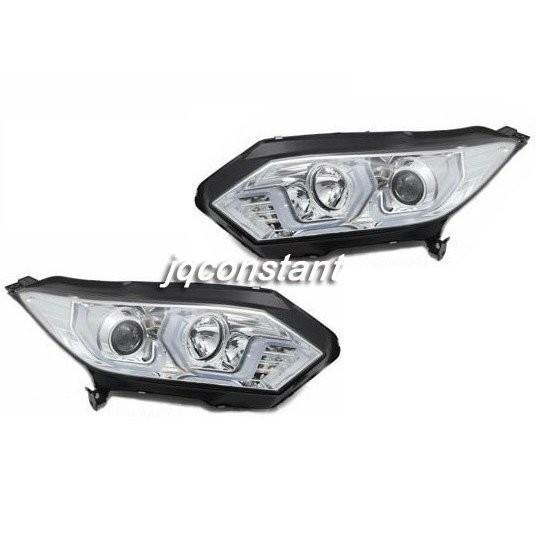 在庫処分 ヴェゼル VEZEL ファイバーLED U字 ヘッドライト クローム拍卖