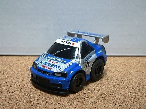 チョロQ ザナヴィ ヒロト GT-R 全日本GT選手権シリーズ 2001 限定セット #22拍卖