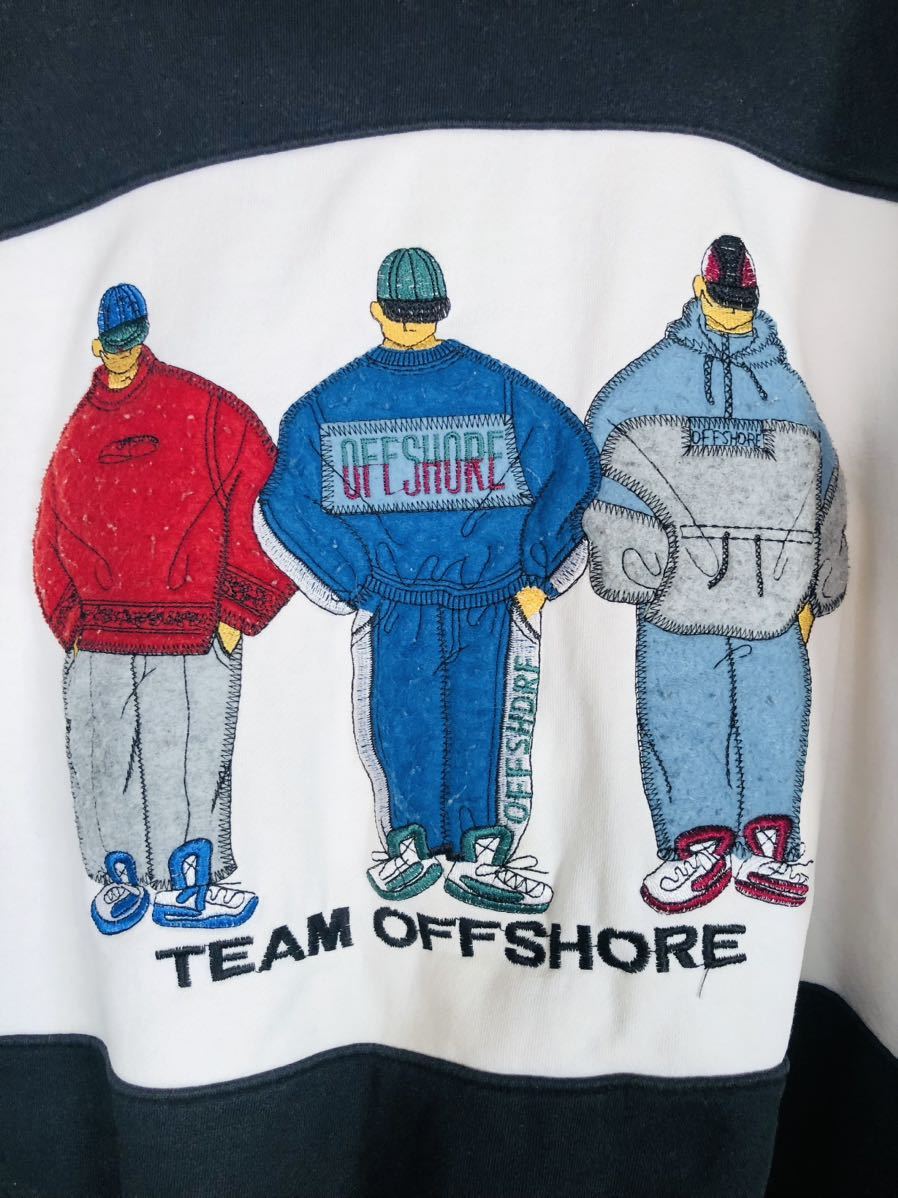 TEAM offshoreトレーナー ミディアムビンテージ 拍卖