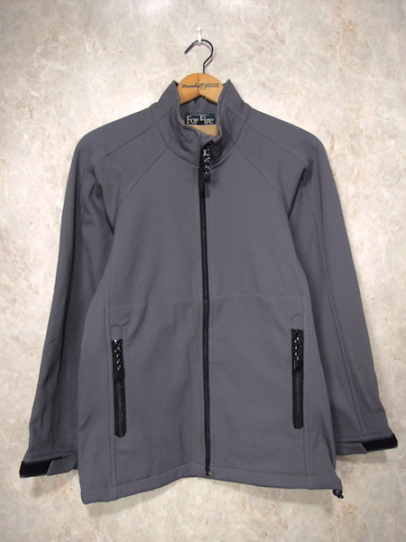 フォックスファイヤー アクティベイトソフトシェル◆メンズXSサイズ/グレー/ナイロンジャケット/ストレッチ/アウトドア/Foxfire拍卖