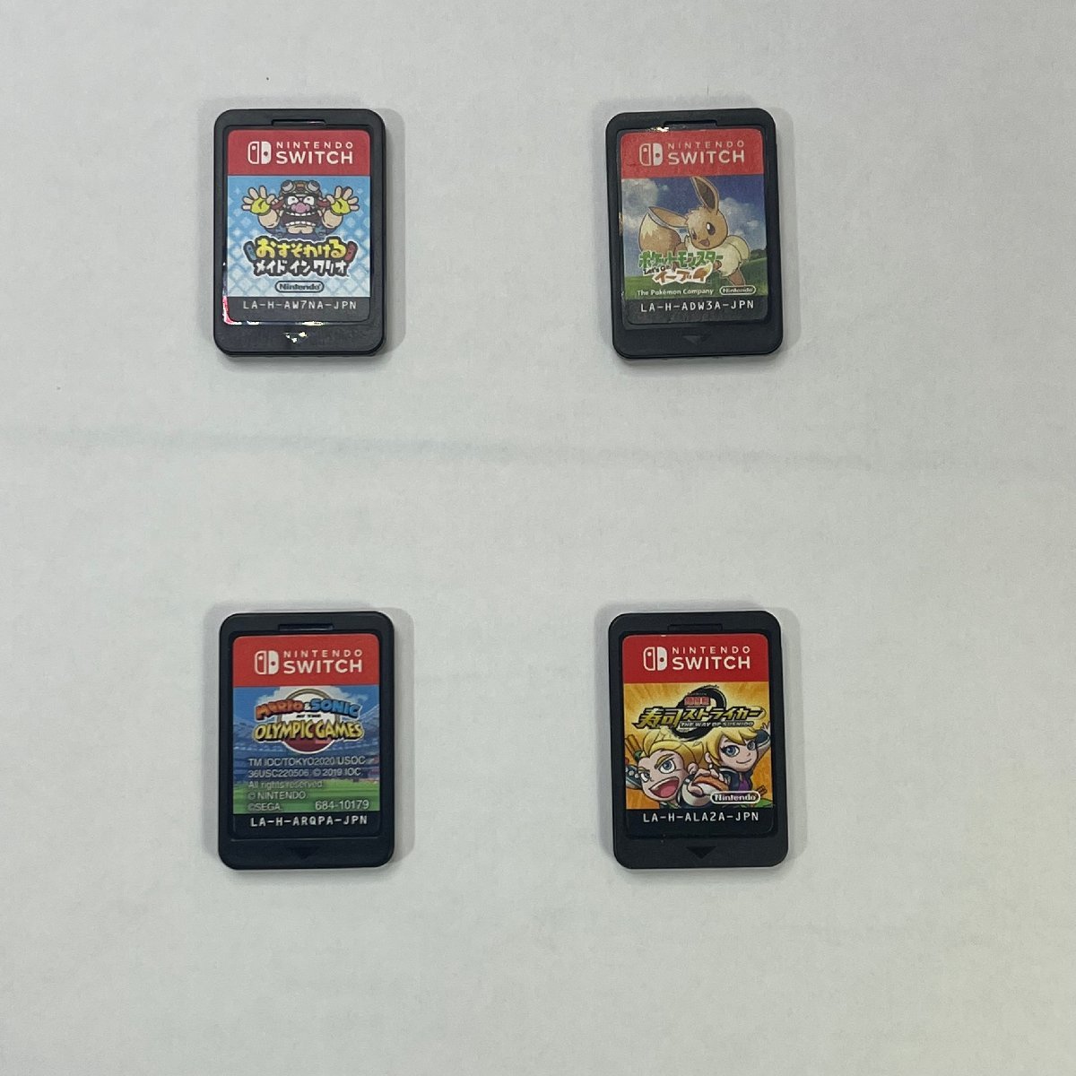 =R= スイッチ ソフトまとめ ポケットモンスター イーブイ おすそわけるメイドインワリオ マリオソニック東京オリンピック =B-231161拍卖