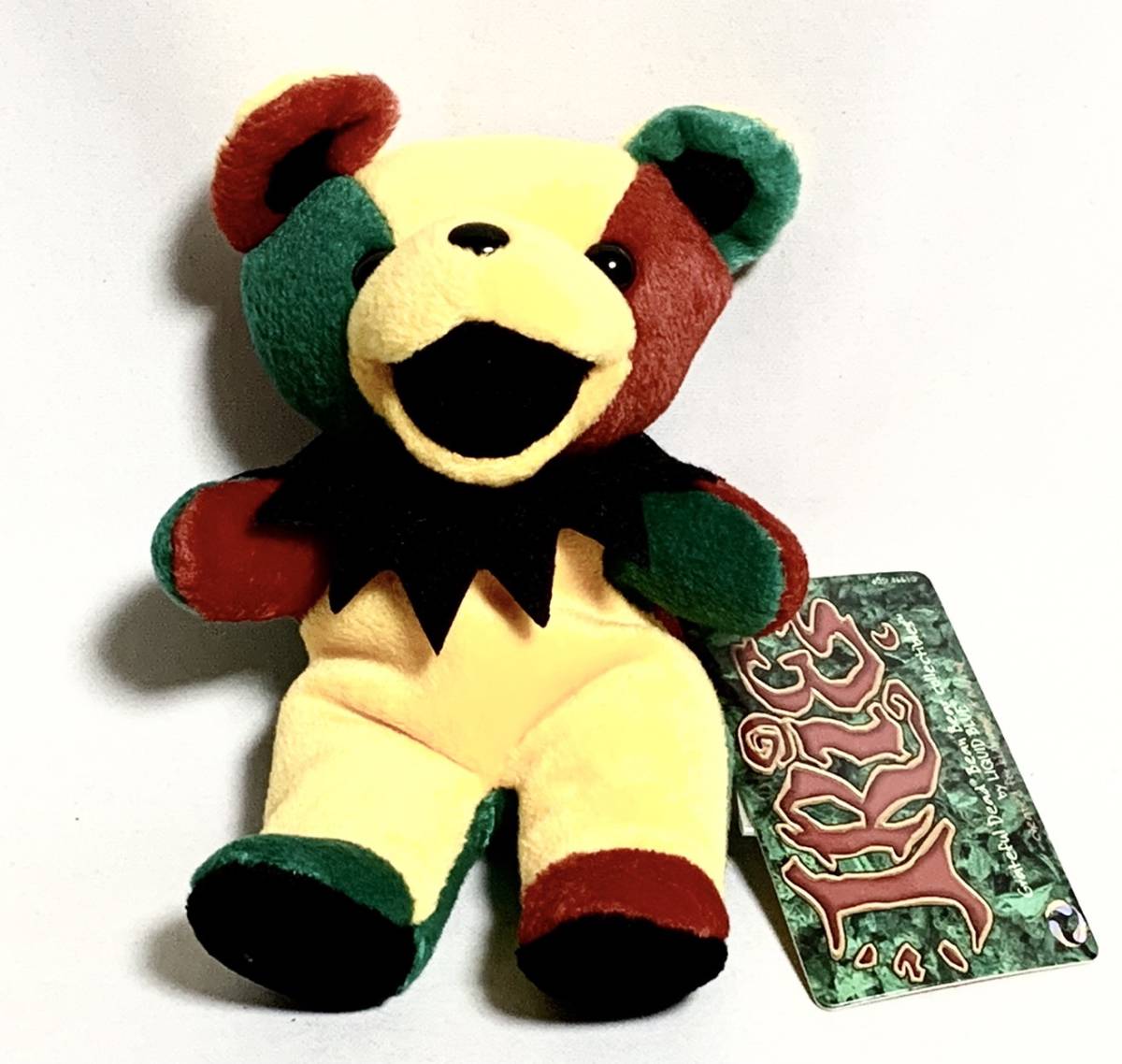 デッドベアー(ビーンベア) 7インチコレクションシリーズ(IRie) アメリカン雑貨 ぬいぐるみ グレイトフル・デッドベア拍卖