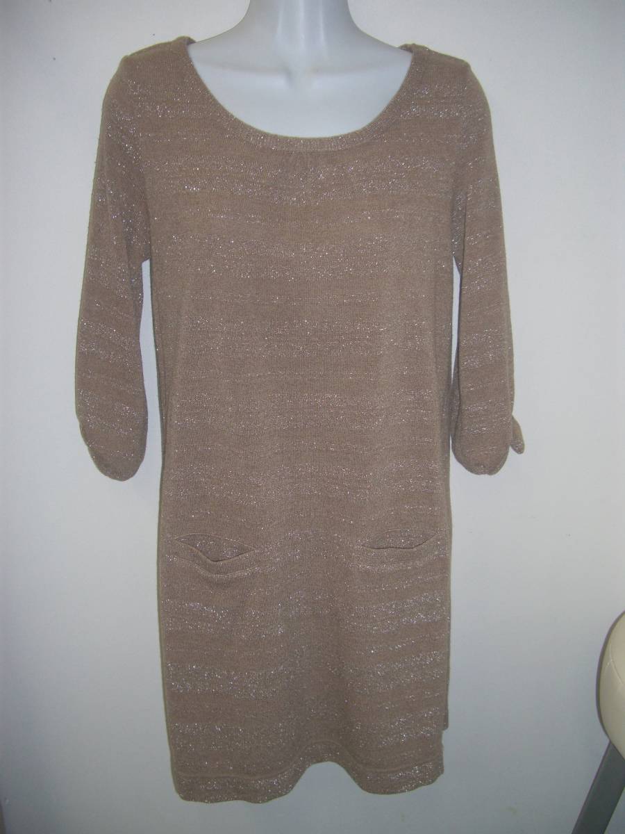 any FAM (エニィファム/オンワード)ボーダーチュニック☆サイズ2拍卖