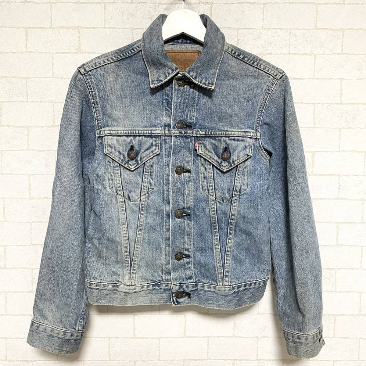 Levi's リーバイス デニムジャケット ビンテージ 復刻 Gジャン ジージャン LOT557 size34拍卖