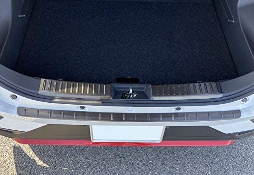 新型 ロッキー リア ステップ ガード ラゲッジステップガード ブラック バンパー プロテクター リヤ ラゲージ スカッフプレート拍卖