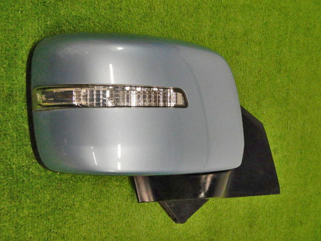 1▼A】【ZJH】【送料記載】 ワゴンR MH44S / 右ドアミラー 84701-72M23-ZJH / フィズブルーパールメタリック 【870190】拍卖