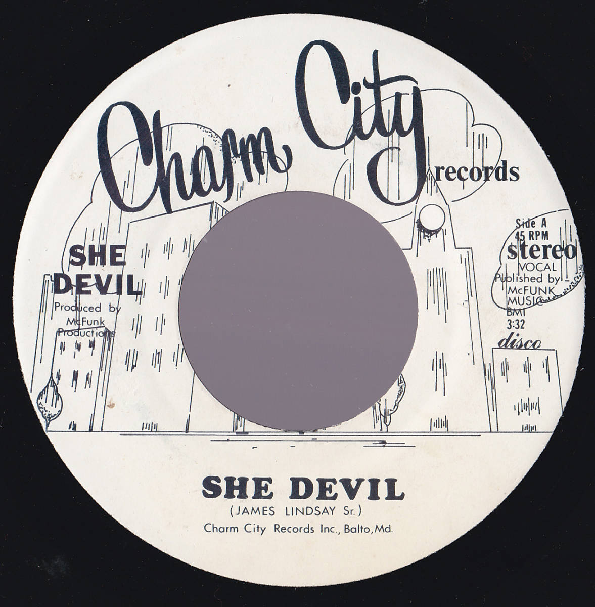ソウル7inch・45★SHE DEVIL / She devil★Charm city★拍卖