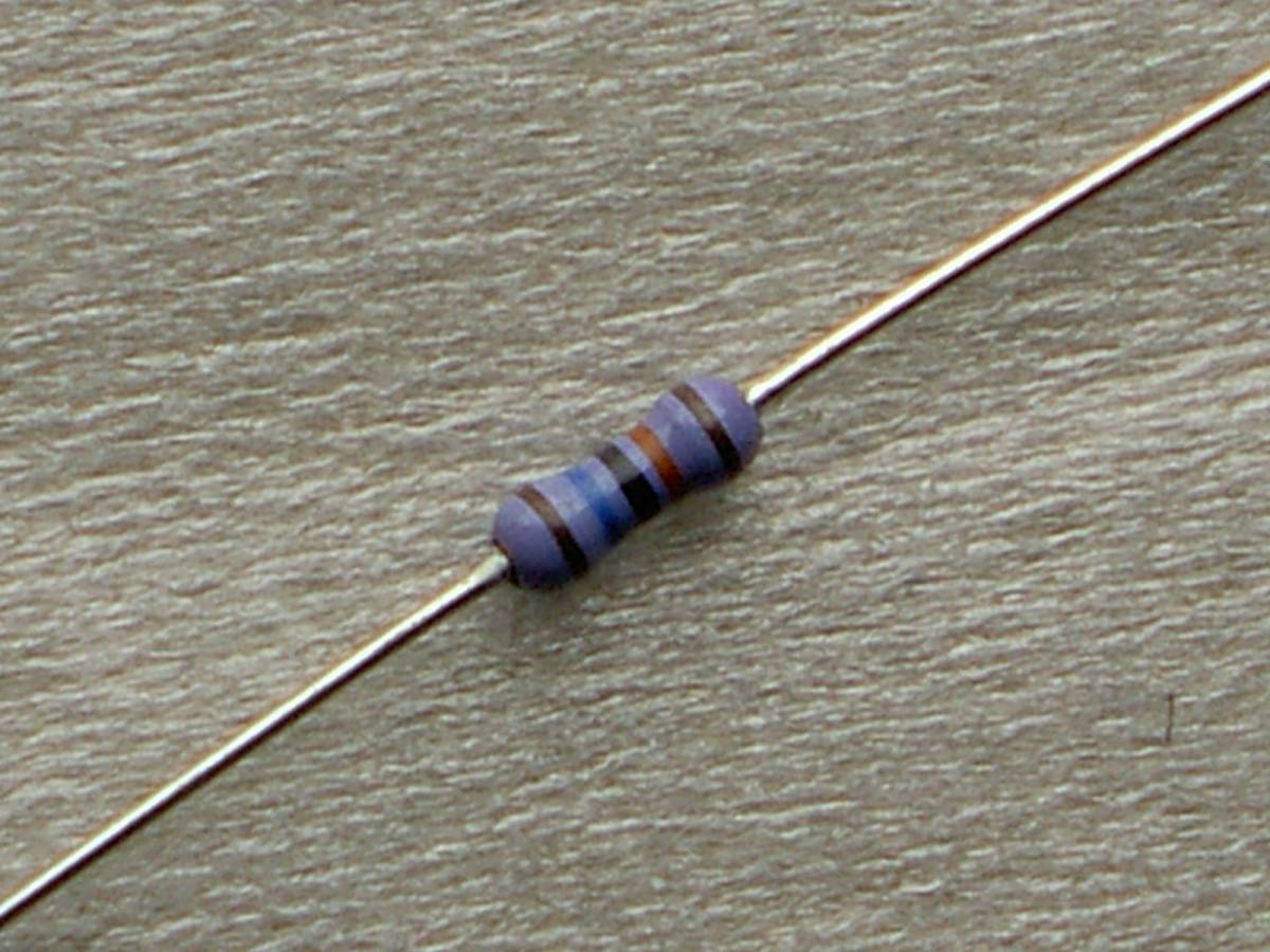 金属皮膜抵抗 1/4W 160kΩ【1セット 20本】拍卖