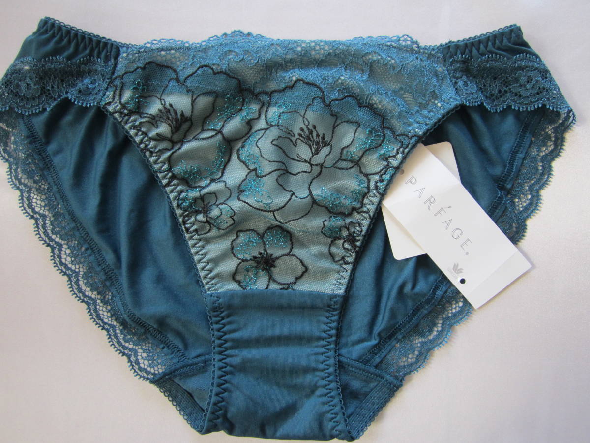 【ワコール】パルファージュ ラフレンシアショーツ M アクア拍卖