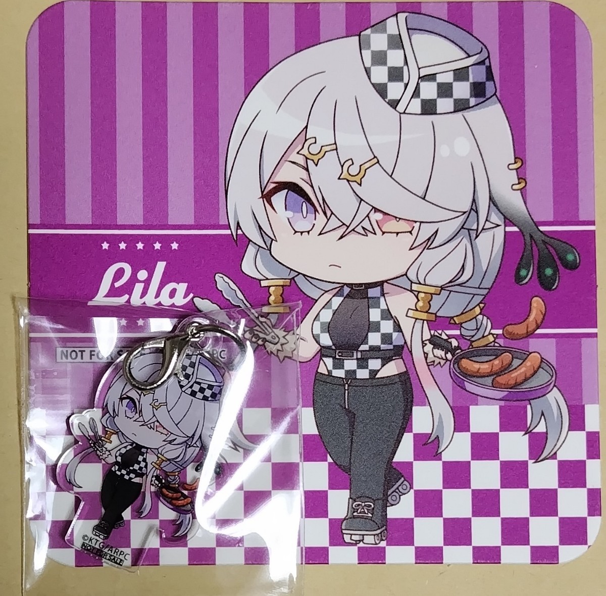 ライザのアトリエカフェ特典 リラコースター、アクリルチャーム拍卖