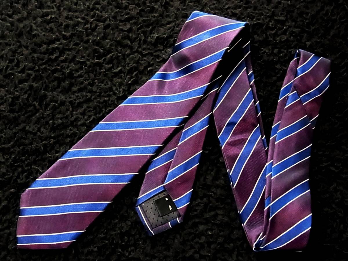 ☆☆№0248美品【超細ブランド本格ナロータイ】スーツセレクト「SUIT SELECT」ネクタイ☆拍卖