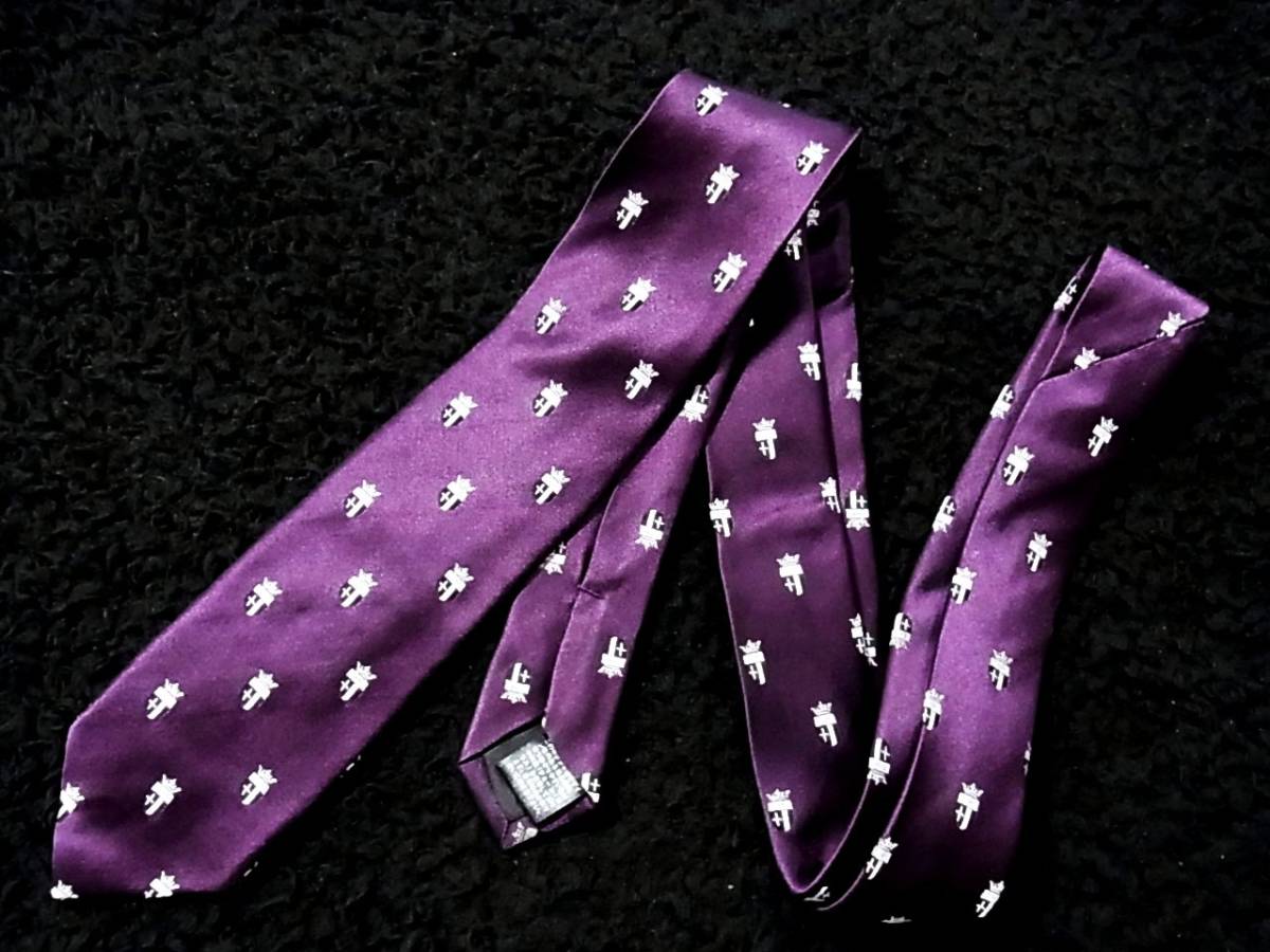 ☆☆№0347美品【超細ブランド本格ナロータイ】レミュー「LES MUES」ネクタイ☆拍卖