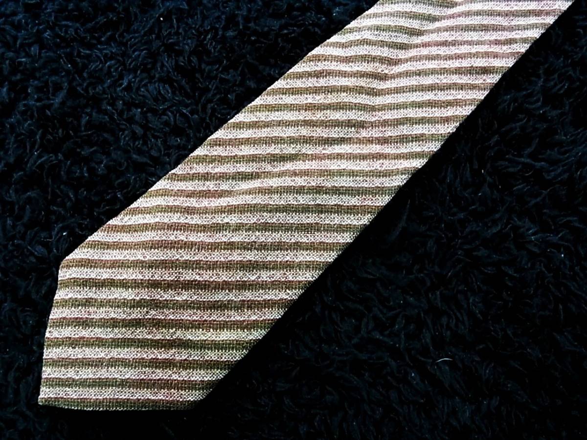 0^o^0ocl★cw0361美品【ウール100%】松坂屋のネクタイ拍卖