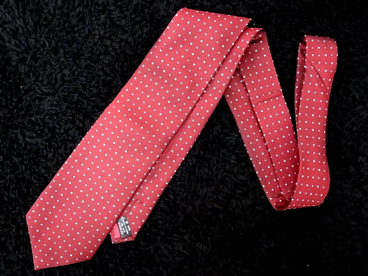 ☆☆№0183美品【細ナロータイ☆本格シルク100%】ネクタイ☆拍卖