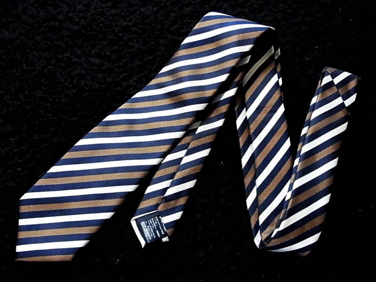 ☆☆№0281美品【細ブランド本格ナロータイ】シンプルフレーズ(オリヒカ)「SIMPLE PHRASE CRAVAT」ネクタイ☆拍卖