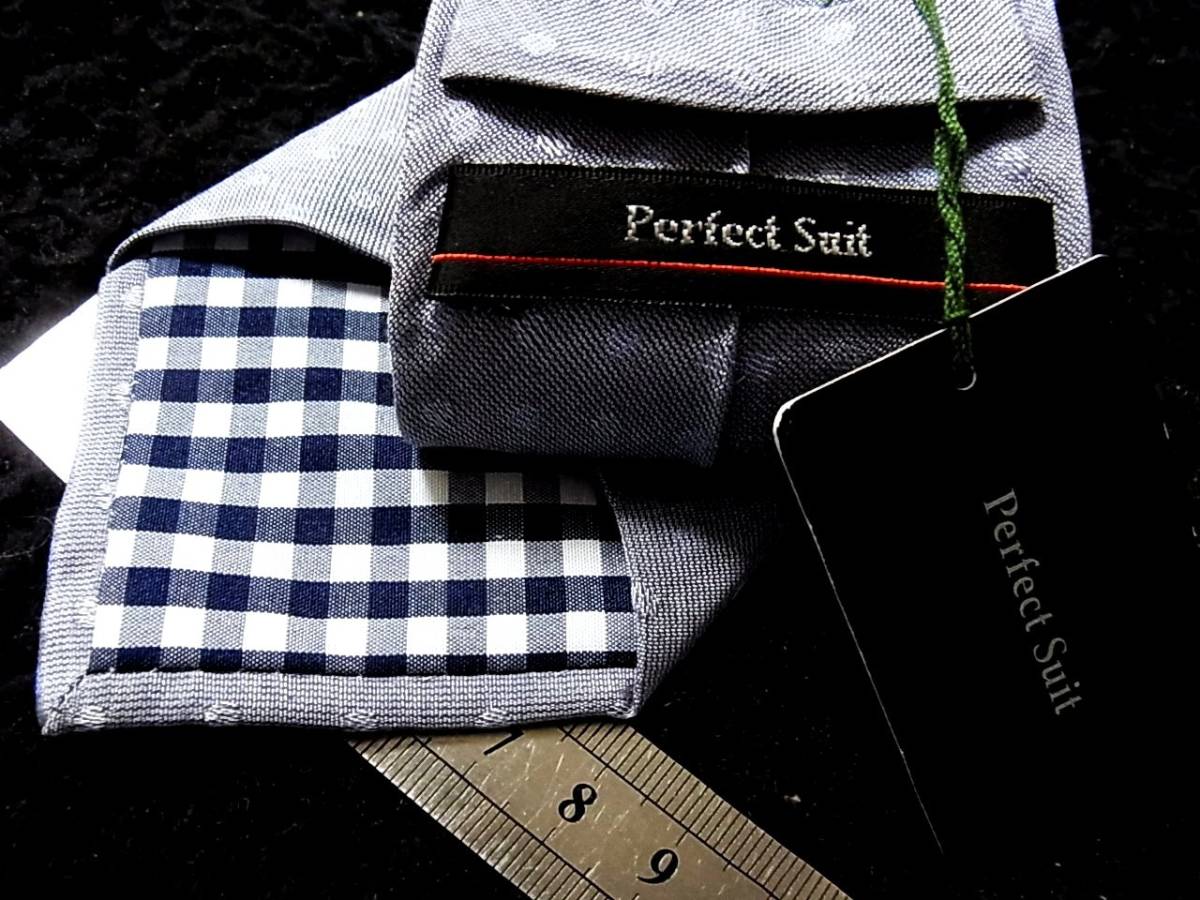 ☆☆№0284新品【細ブランド本格ナロータイ】パーフェクトスーツのネクタイ☆拍卖