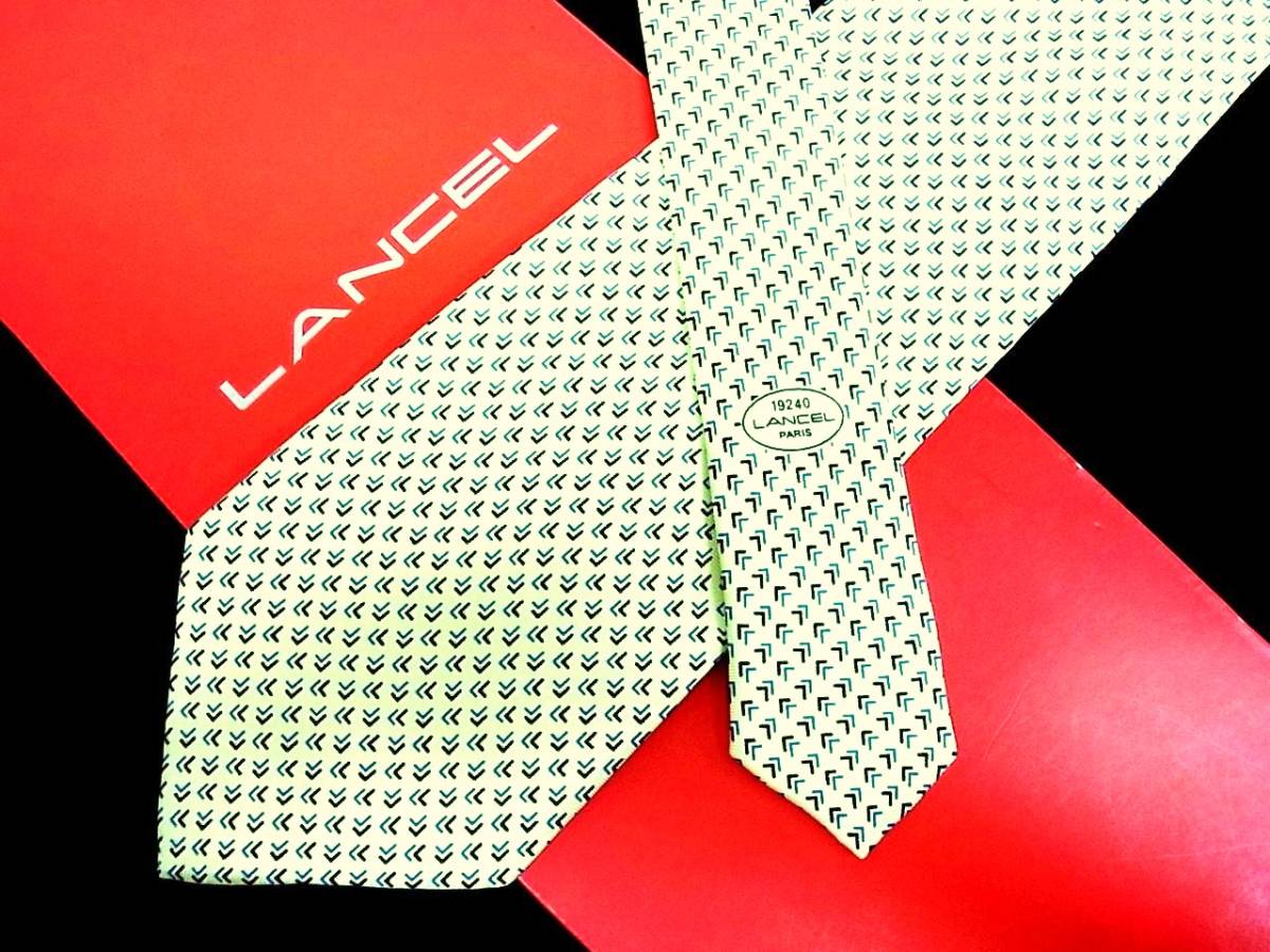 未使用に近い★№1571★ブランド名「ランセル」【美品限定出品★ネクタイ】拍卖