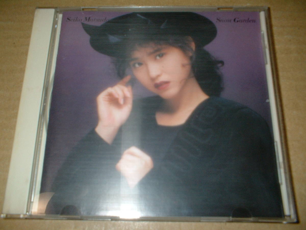 【旧規格盤CD】松田聖子/SNOW GARDEN (87年作!松本隆さんのプロデュースによるクリスマス企画アルバム!シールセット付拍卖