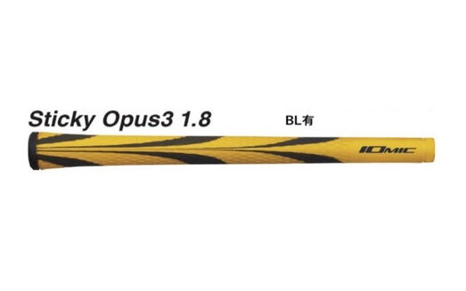 イオミック正規品限定カラー Sticky Opus3 1.8 YE/BK 1本・バックラインあり拍卖