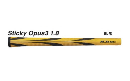 イオミック正規品限定カラー Sticky Opus3 1.8 YE/BK 1本・バックラインなし拍卖