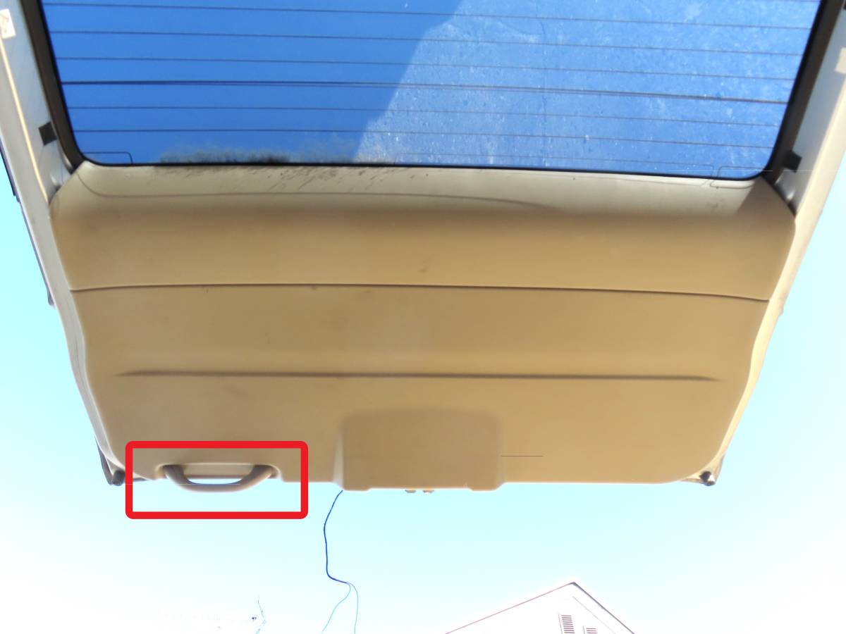 H13 LA-RF3 RF4 ステップワゴン K20A 2WD AT 純正 リアゲート バックドア アシストグリップ / トリム -T-S / 約120000km拍卖