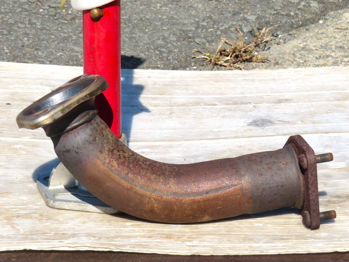 H13 LA-RF3 RF4 ステップワゴン K20A 2WD AT 純正 フロントパイプ 触媒ジョイント マフラー / 約120000km拍卖