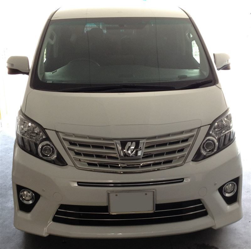 新品 未使用 トヨタ 純正 アルファード20 G's ボンネットモール フードモール ホワイトパール拍卖