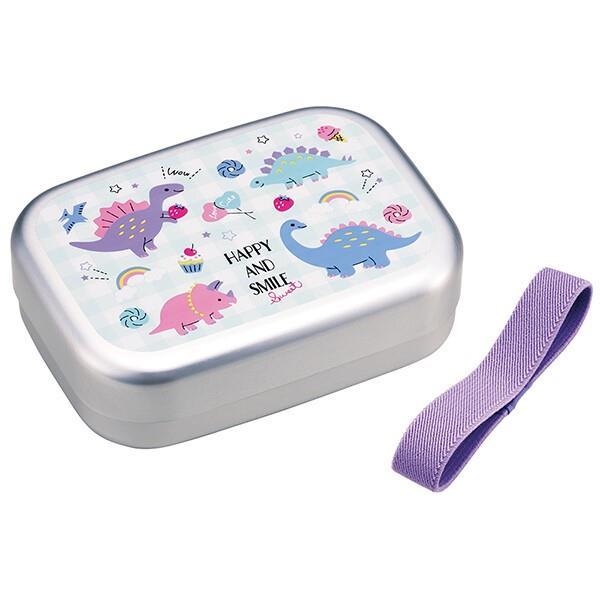 HAPPY AND SMILE アルミ弁当箱 370ml ランチボックス 保温庫OK レインボー 子供 子ども キッズ スケーター拍卖