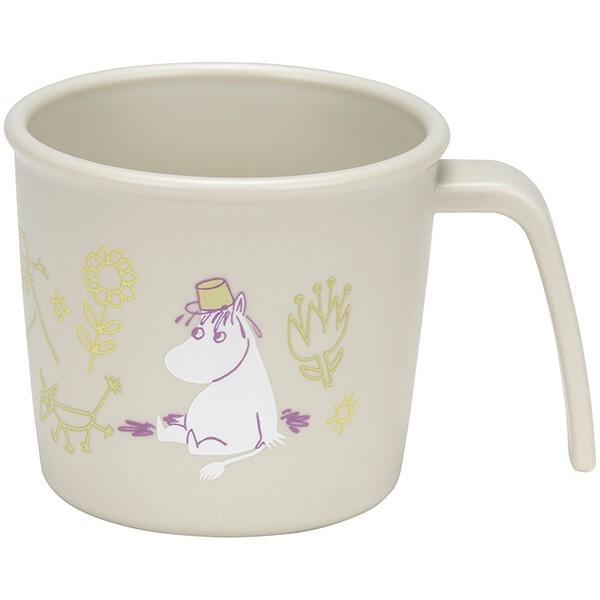 ムーミン コップ ハンドル付き 持ち手付き 抗菌 電子レンジ 食洗機対応 ペイント 子供 キッズ キャラクター スケーター拍卖