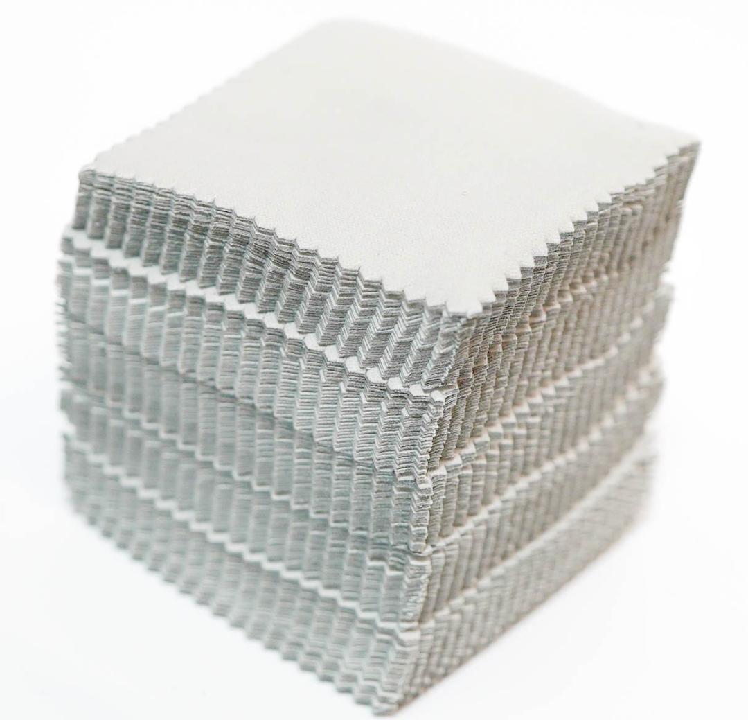 銀みがきクロス 8cm 灰色 グレー 大判 高性能シルバークロス【300枚】拍卖