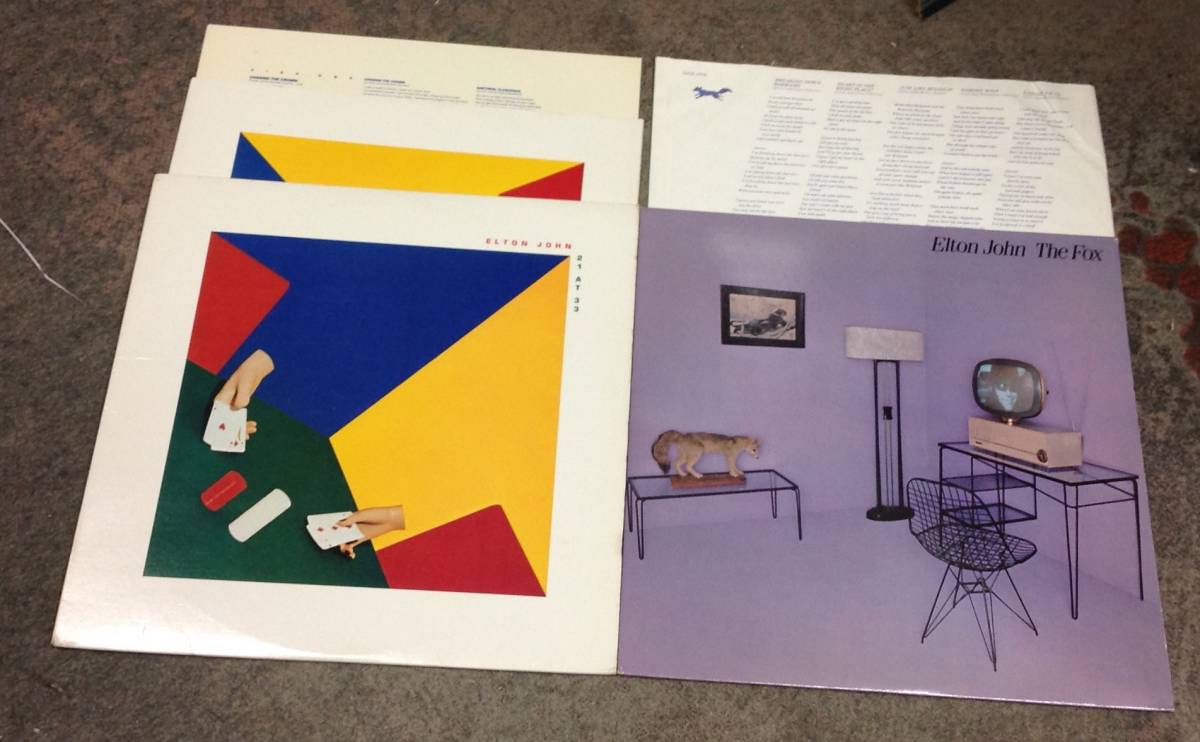 Elton John 2 lps setto .拍卖