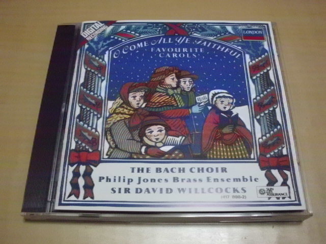 清しこの夜/バッハ合唱団のクリスマスキャロル ウィルコックス 国内盤拍卖