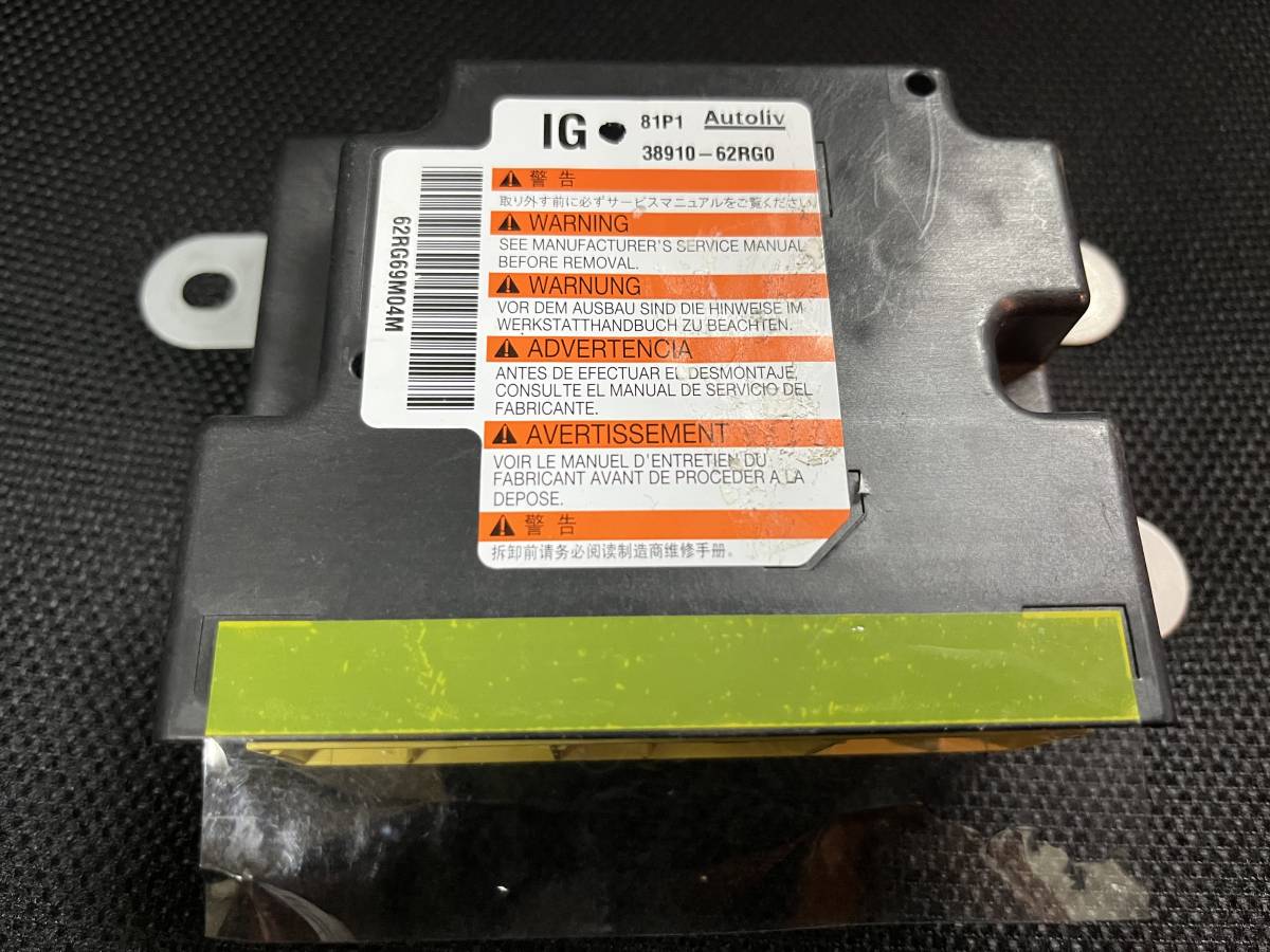 保証付き!!イグニス エアバッグ エアーバック コンピュータ コンピューター38910-62RG0 3891062RG0 ECU316 m.拍卖