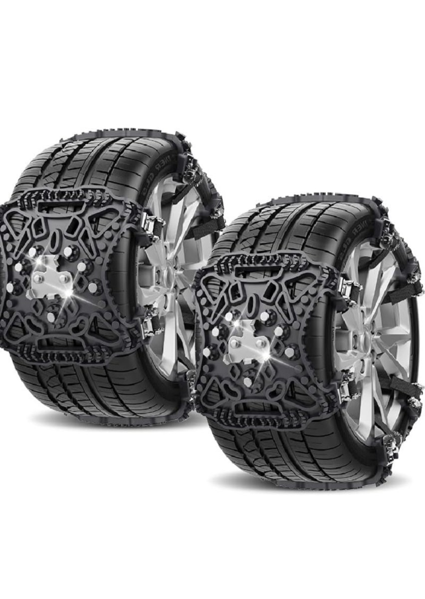 タイヤチェーン 非金属 ジャッキアップ不要 スノーチェーン 簡単 携帯 コンパクト 165 275 まで 6本 ジムニー 軽 普通 マルチ 拍卖