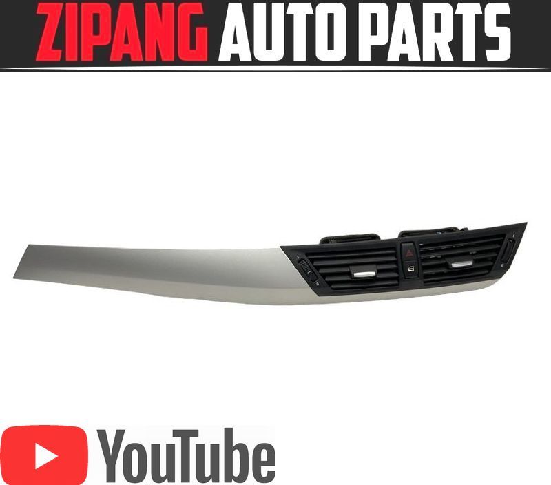 BM129 E84 VL25 X1 X-drive 25i センター エアコン ダクト 吹き出し口/シルバー パネル ★破損無し 【動画有り】○拍卖