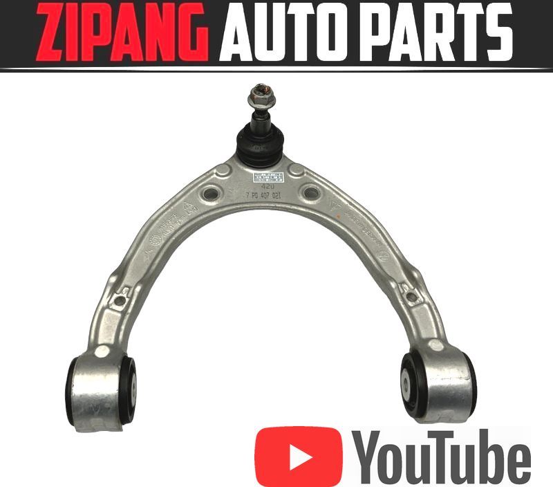 PR008 92A ポルシェ カイエン S ハイブリッド 右フロント アッパー アーム ◆7P0 407 021 【動画有り】○拍卖