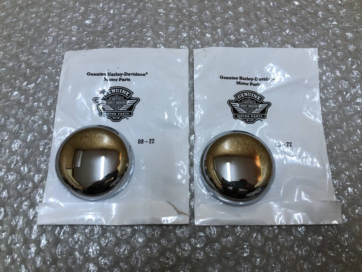 ☆新品☆ ハーレー FLSTS ヘリテイジ スプリンガー 純正 ハブキャップ ハブ キャップ カバー メッキ アクスル カバー ソフテイル EVO TC88拍卖