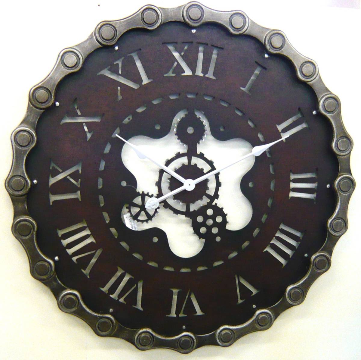 壁掛け時計 男前ラウンドクロック MU-115拍卖