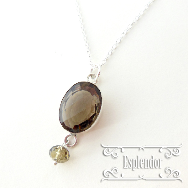 スモーキークォーツ ペンダントネックレスC拍卖