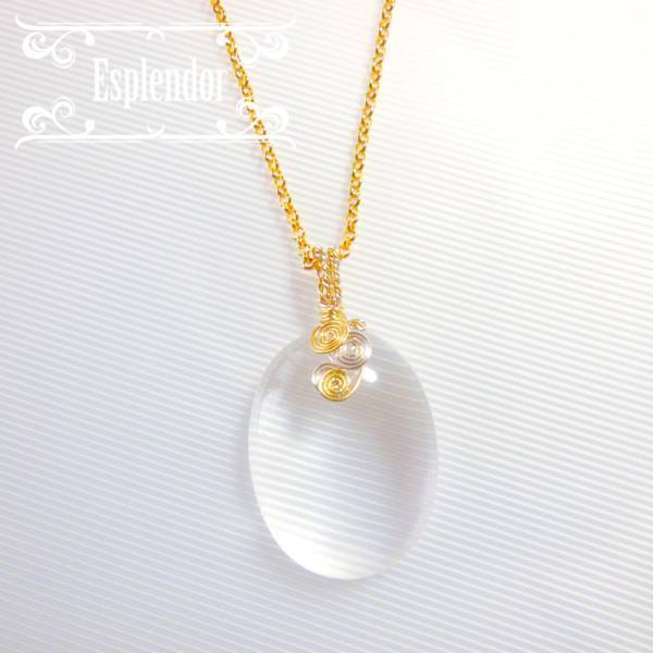 パワー絶大★クリア・天然 水晶ペンダント拍卖