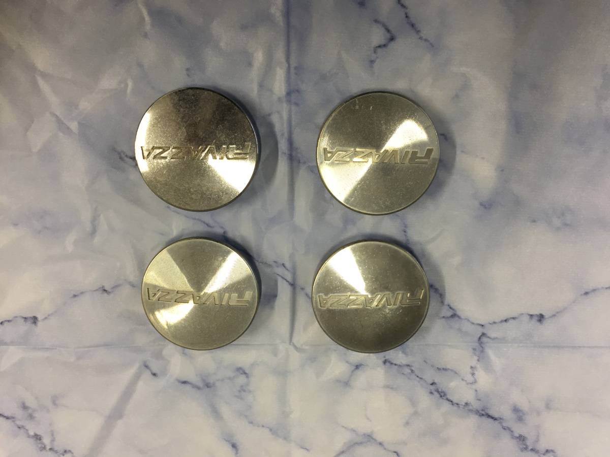 ◆S1108-1◆送料無料!◆RIVAZZA◆リヴァッザ◆センターキャップ◆CAP70B◆4個セット◆中古品◆拍卖
