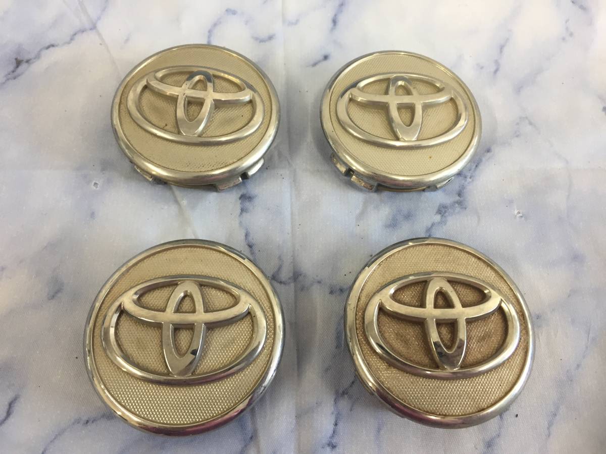 ◆S1125-3◆送料無料!◆トヨタ純正◆TOYOTA◆センターキャップ◆4個セット◆中古品◆拍卖