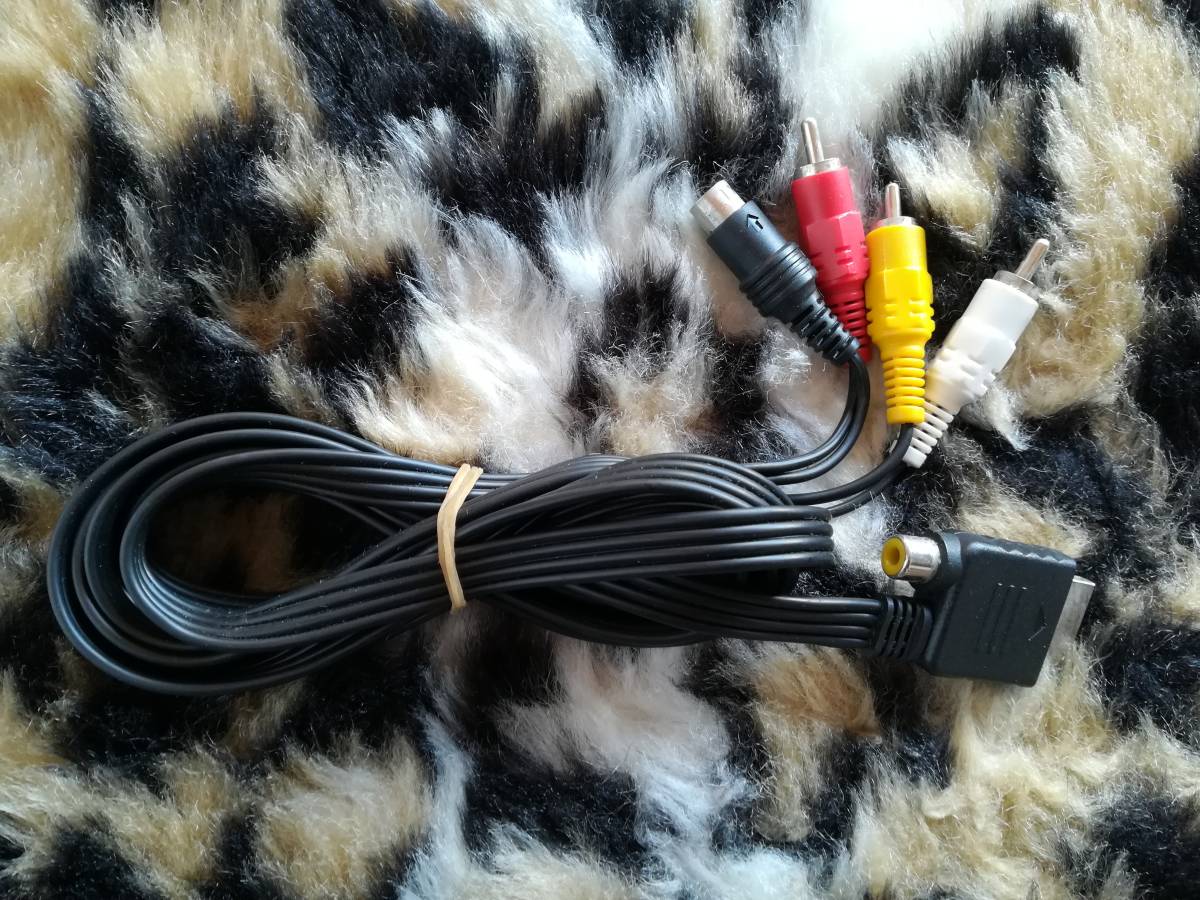 【中古】ガンコン対応AVケーブル S端子 ガンコン接続端子付 PS専用拍卖