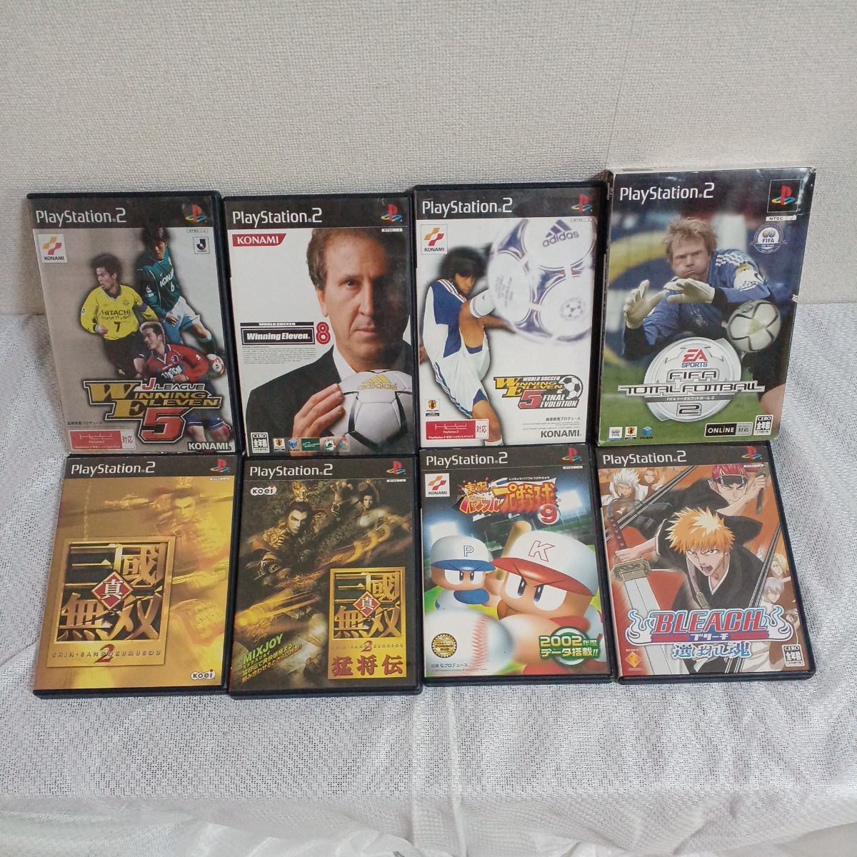 PS2 ☆ ワールドサッカーウイニングイレブン 三國無双 他 まとめ売り プレイステーション2 ソフト 1111‐D4‐TA1拍卖