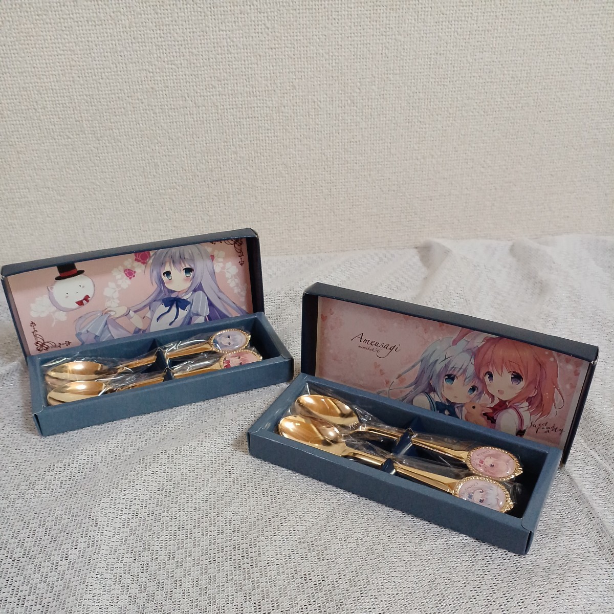 あめうさぎ スプーン カトラリーセット MIMIKET36 Cocoa CHINO イラスト 1113-d4-sa11拍卖