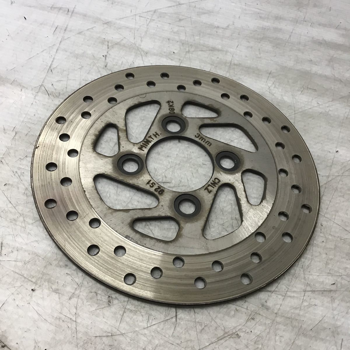 A29-27 スズキ アドレス125 DT11A フロントブレーキディスク 純正部品拍卖